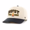 Pittsburgh Pirates Cone Hitch Adjustable Hat - Natural/Black