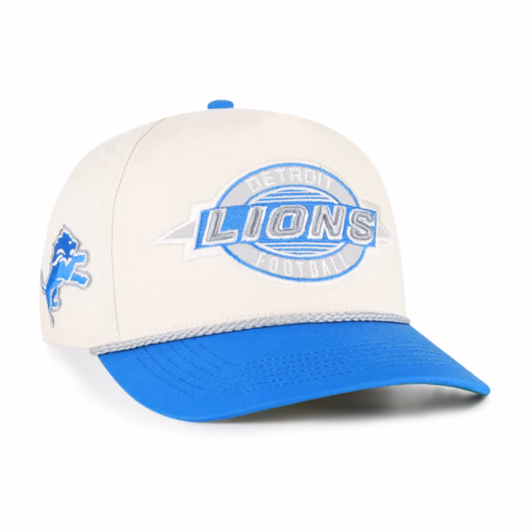 Detroit Lions Adjustable Hat - Natural