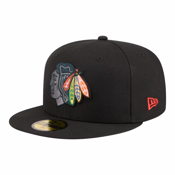 Chicago Blackhawks Hat - Black