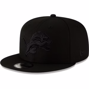 Detroit Lions Adjustable Hat - Black