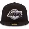 Los Angeles Lakers Fitted Hat - Black