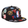 NBA Fitted Hat - Black