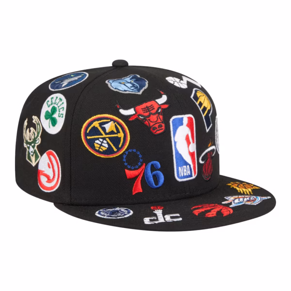 NBA Fitted Hat - Black