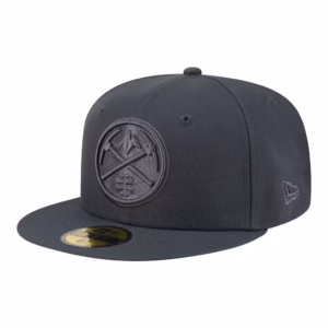 Denver Nuggets Fitted Hat - Charcoal
