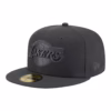 Los Angeles Lakers Fitted Hat - Charcoal