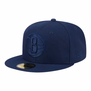 Brooklyn Nets Fitted Hat - Navy