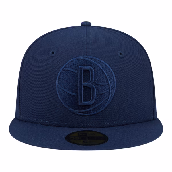 Brooklyn Nets Fitted Hat - Navy