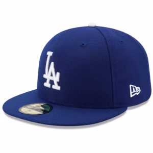 Los Angeles Dodgers New Era Authentic Collection On Fitted Hat - Royal