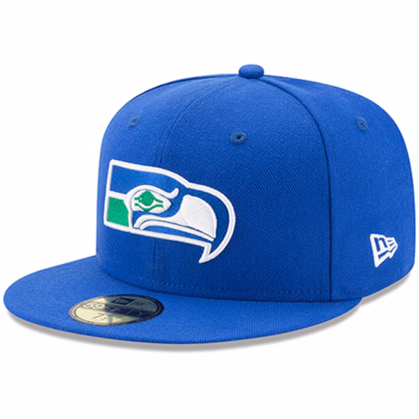 Seattle Seahawks Fitted Hat - Royal