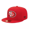 San Francisco Fitted Hat - Scarlet