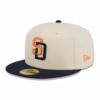 San Diego Padres New Era 2026 City Connect Fitted Hat - Cream/Obsidian