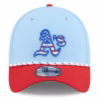 Athletics New Era Flex Hat - Light Blue/Red