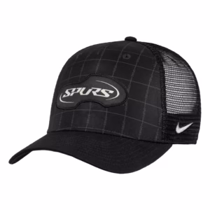 Tottenham Rise Printed Trucker Adjustable Hat - Black